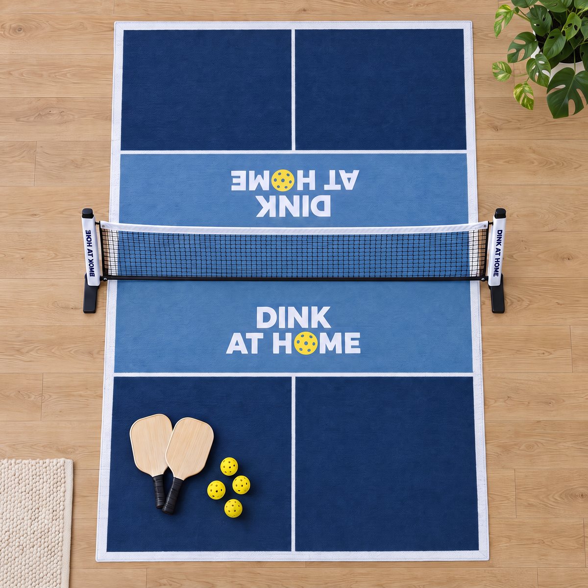 The Dink at Home court seen from above